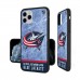 Чехол на iPhone NHL  Columbus Blue Jackets Bump Ice Design - оригинальные мобильные аксессуары НХЛ
