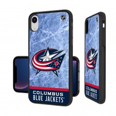 Чехол на iPhone NHL Columbus Blue Jackets Bump Ice Design