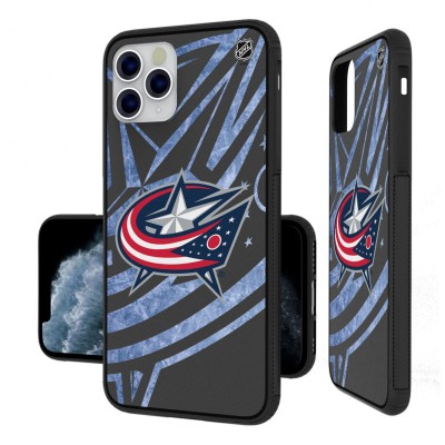 Чехол на iPhone NHL  Columbus Blue Jackets Tilt Bump Ice - оригинальные мобильные аксессуары НХЛ