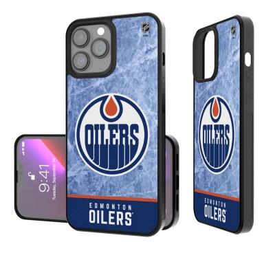 Чехол на телефон Edmonton Oilers iPhone Bump Ice Design