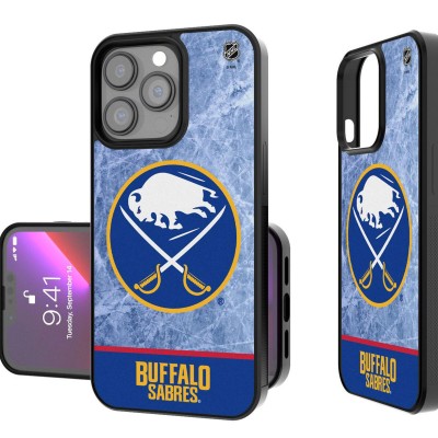 Чехол на iPhone NHL  Buffalo Sabres Bump Ice Design - оригинальные мобильные аксессуары НХЛ
