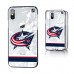 Чехол на телефон Columbus Blue Jackets iPhone Stripe Clear Ice