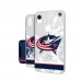 Чехол на телефон Columbus Blue Jackets iPhone Stripe Clear Ice