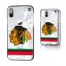 Чехол на телефон Chicago Blackhawks iPhone Stripe Clear Ice