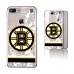 Чехол на телефон Boston Bruins iPhone Stripe Clear Ice