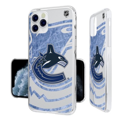 Чехол на iPhone NHL  Vancouver Canucks Clear Ice - оригинальные мобильные аксессуары НХЛ