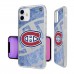 Чехол на iPhone NHL  Montreal Canadiens Clear Ice - оригинальные мобильные аксессуары НХЛ
