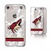 Чехол на телефон Arizona Coyotes iPhone Stripe Clear Ice