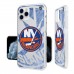 Чехол на iPhone NHL  New York Islanders Clear Ice - оригинальные мобильные аксессуары НХЛ