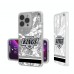 Los Angeles Kings iPhone Stripe Clear Ice Case