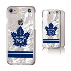 Чехол на iPhone NHL Toronto Maple Leafs Stripe Clear Ice