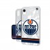 Чехол на телефон Edmonton Oilers iPhone Stripe Clear Ice