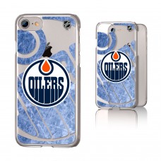 Чехол на телефон Edmonton Oilers iPhone Clear Ice