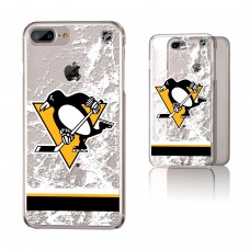 Чехол на телефон Pittsburgh Penguins iPhone Stripe Clear Ice