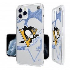 Чехол на телефон Pittsburgh Penguins iPhone Clear Ice