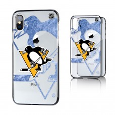 Чехол на iPhone NHL Pittsburgh Penguins Clear Ice