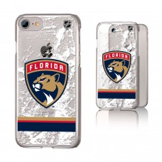 Чехол на телефон Florida Panthers iPhone Stripe Clear Ice