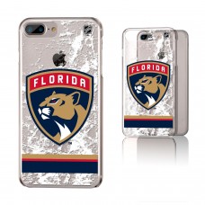 Чехол на телефон Florida Panthers iPhone Stripe Clear Ice