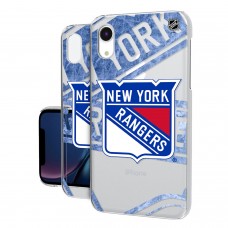 Чехол на iPhone NHL New York Rangers Clear Ice
