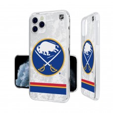 Buffalo Sabres iPhone Stripe Clear Ice Case