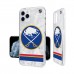 Чехол на iPhone NHL  Buffalo Sabres Stripe Clear Ice - оригинальные мобильные аксессуары НХЛ