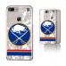 Чехол на iPhone NHL  Buffalo Sabres Stripe Clear Ice - оригинальные мобильные аксессуары НХЛ