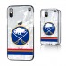 Чехол на iPhone NHL  Buffalo Sabres Stripe Clear Ice - оригинальные мобильные аксессуары НХЛ