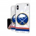Чехол на iPhone NHL  Buffalo Sabres Stripe Clear Ice - оригинальные мобильные аксессуары НХЛ