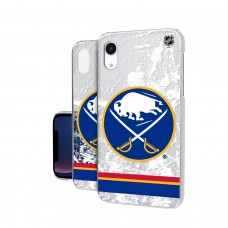 Buffalo Sabres iPhone Stripe Clear Ice Case