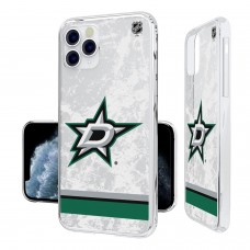 Чехол на телефон Dallas Stars iPhone Stripe Clear Ice