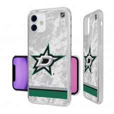 Чехол на телефон Dallas Stars iPhone Stripe Clear Ice