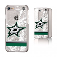 Чехол на телефон Dallas Stars iPhone Stripe Clear Ice