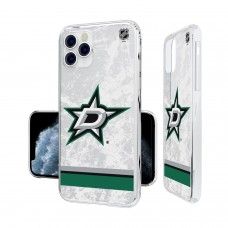 Чехол на iPhone NHL Dallas Stars Stripe Clear Ice