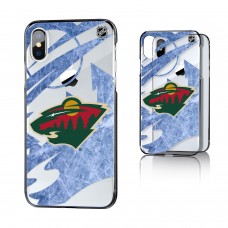 Чехол на телефон Minnesota Wild iPhone Clear Ice