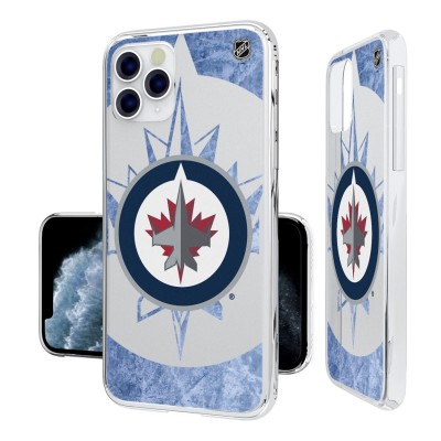 Чехол на iPhone NHL  Winnipeg Jets Clear Ice - оригинальные мобильные аксессуары НХЛ