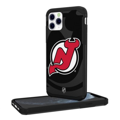 Чехол на iPhone NHL  New Jersey Devils Mono Tilt Rugged - оригинальные мобильные аксессуары НХЛ