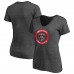 Футболка Florida Panthers Womens #WeSkateFor V-Neck - Heather Gray