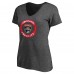 Футболка Florida Panthers Womens #WeSkateFor V-Neck - Heather Gray