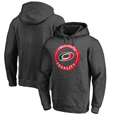 Carolina Hurricanes Heather Gray #WeSkateFor Pullover Hoodie