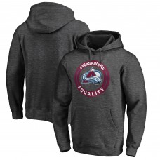 Толстовка Colorado Avalanche Heather Gray #WeSkateFor