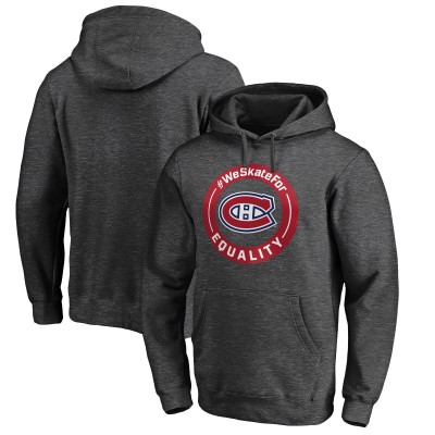 Толстовка Montreal Canadiens #WeSkateFor - Heather Gray