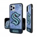 Чехол на iPhone NHL  Seattle Kraken Bump Ice Design - оригинальные мобильные аксессуары НХЛ