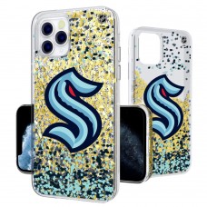 Seattle Kraken iPhone Confetti Glitter Case