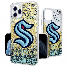 Seattle Kraken iPhone Confetti Glitter Case