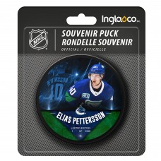 Шайба Elias Pettersson Vancouver Canucks Fanatics Authentic Unsigned Fanatics Exclusive Player - Limited Edition of 1000