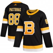 Игровая джерси David Pastrnak Boston Bruins adidas Alternate Authentic - Black