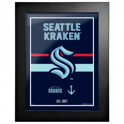 Seattle Kraken 12 x 16 Framed Artwork