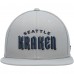 Бейсболка Seattle Kraken Wordmark Logo - Gray