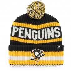 Шапка с помпоном Pittsburgh Penguins 47 Black Bering