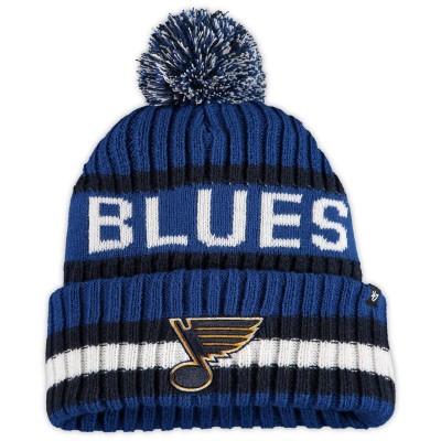 Шапка с помпоном St. Louis Blues 47 Bering Cuffed Knit - Blue